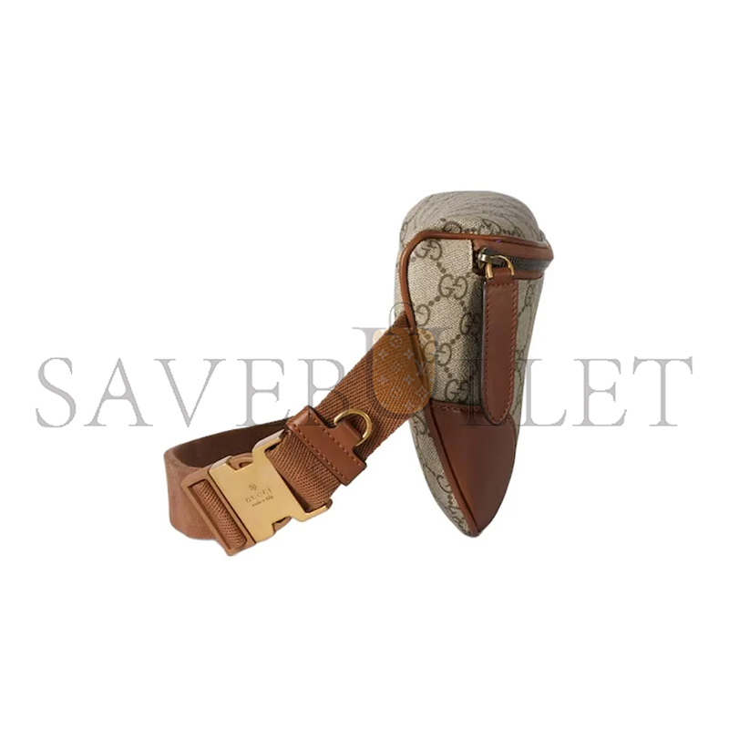 GUCCI GG EMBLEM MEDIUM BELT BAG ‎821162 (28*17*6cm)